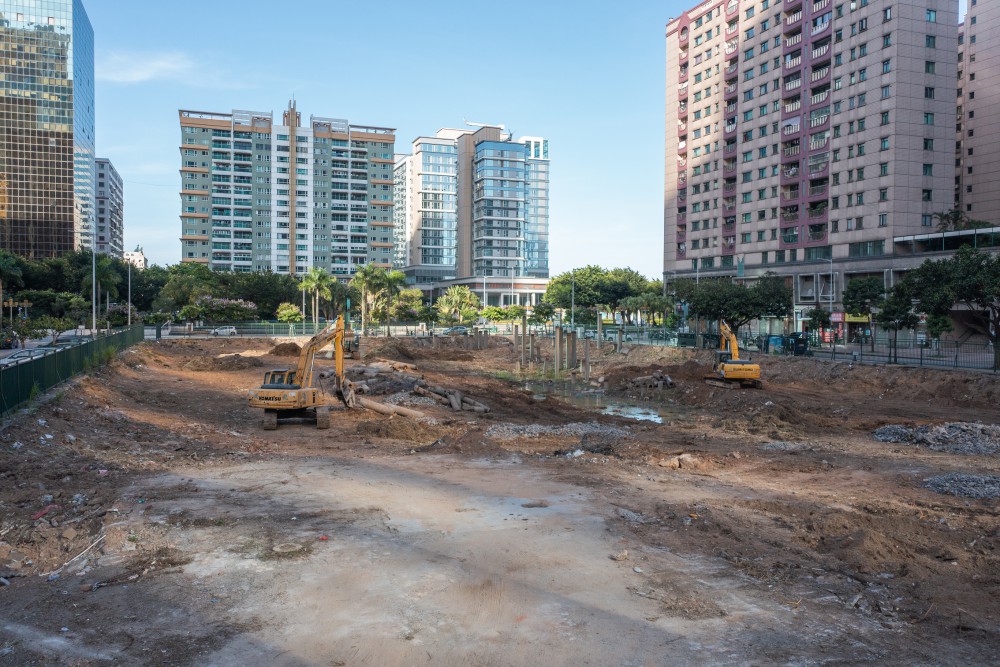 外港新填海區12地段公共辦公大樓建造工程 - 基礎及地庫
