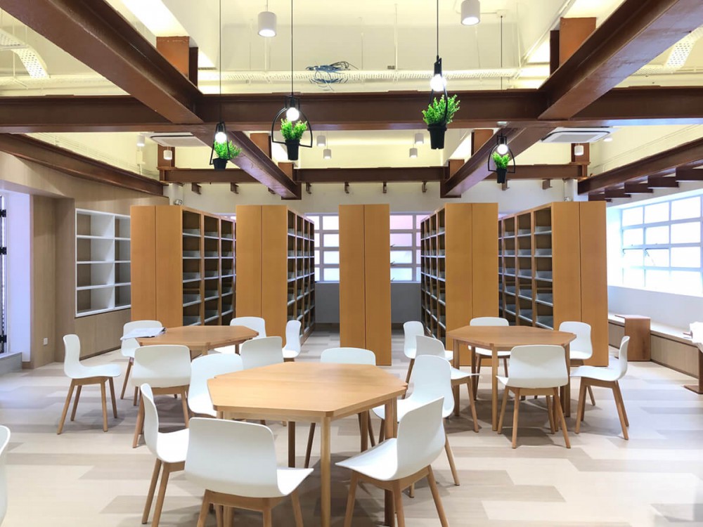 高美士中葡中學主大樓圖書館裝修工程